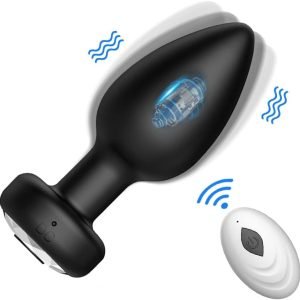 Wireless Anal Vibrating Butt Plug
